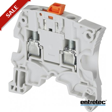 1SNK506315R0000 - 1SNK506315R0000 ENTRELEC ZS6-S Screw Clamp Terminal Block Disconnect with blade Grey