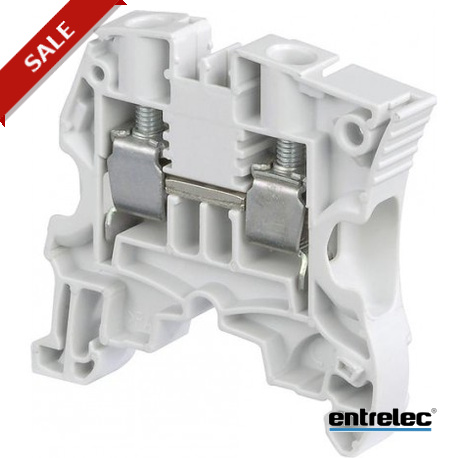 1SNK508020R0000 - 1SNK508020R0000 ENTRELEC ZS10-BL Screw Clamp Terminal Block Feed-through Blue