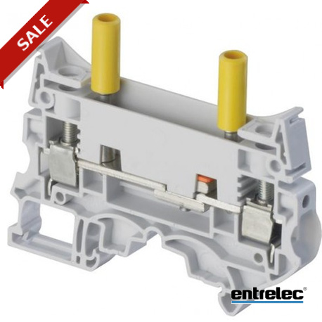 1SNK508311R0000 - 1SNK508311R0000 ENTRELEC ZS10-ST-1 Screw terminal block Test disconnect with sliding link and with 2 test so..