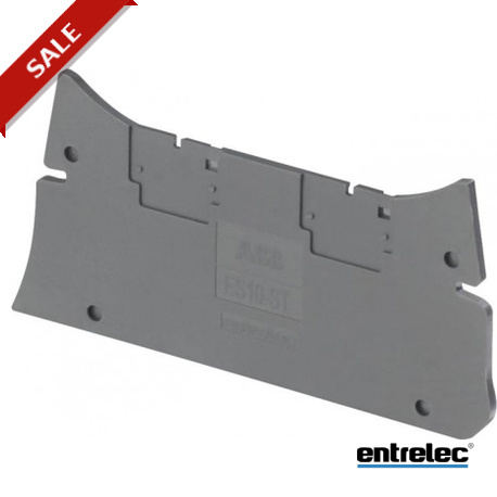 1SNK508910R0000 - 1SNK508910R0000 ENTRELEC ES10-ST End Section Dark Grey