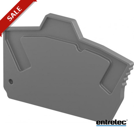 1SNK705910R0000 - 1SNK705910R0000 ENTRELEC EK2.5 End Section Dark Grey