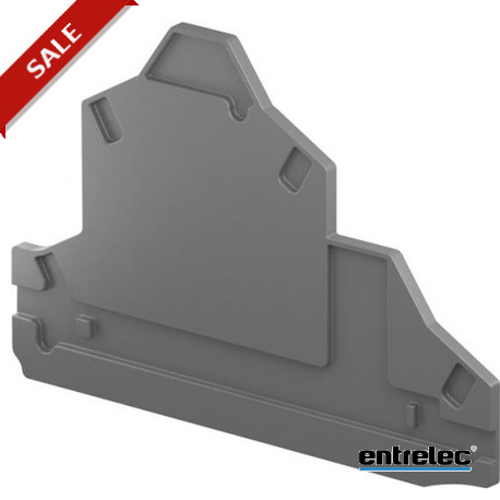 1SNK705960R0000 - 1SNK705960R0000 ENTRELEC EK2.5-D2 End Section Dark Grey