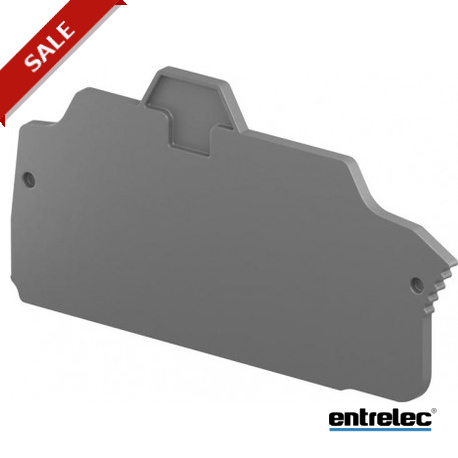 1SNK710910R0000 - 1SNK710910R0000 ENTRELEC EK10 End Section Dark Grey