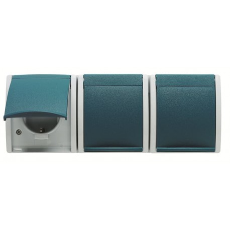 2CLA308830A1001 - 2CLA308830A1001 3088.3 NIESSEN Triple Schuko horizontal