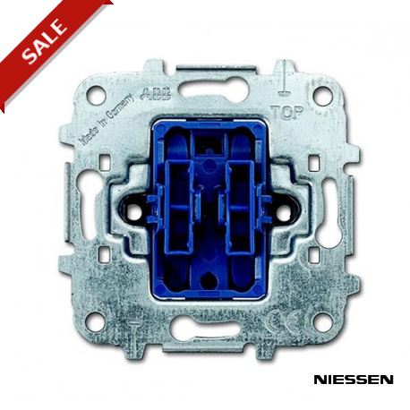 6108/02-509 - 6108/02-509 NIESSEN 6108/02-509 Control element, standard 2gang