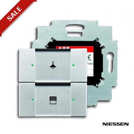 6126/01-83-500 - 6126/01-83-500 NIESSEN 6126/01-83-500 Touch sensor, 2/gang with bus coupler