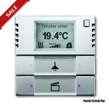 6128/01-866-500 - 6128/01-866-500 NIESSEN 6128/01-866-500 Touch sensor with 2/4gang with thermostat