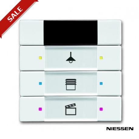 6129/01-84-500 - 6129/01-84-500 NIESSEN 6129/01-84-500 Touch sensor 3/6gang with infrared