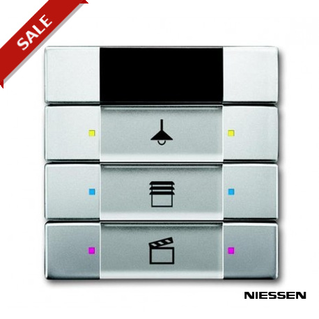 6129/01-866-500 - 6129/01-866-500 NIESSEN 6129/01-866-500 Touch sensor 3/6gang with infrared