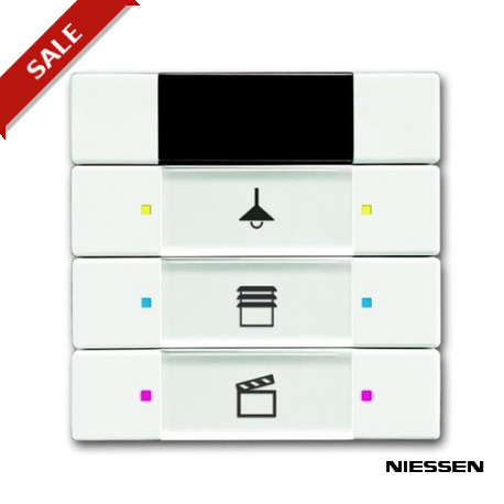 6129/01-884-500 - 6129/01-884-500 NIESSEN 6129/01-884-500 Touch sensor 3/6gang with infrared