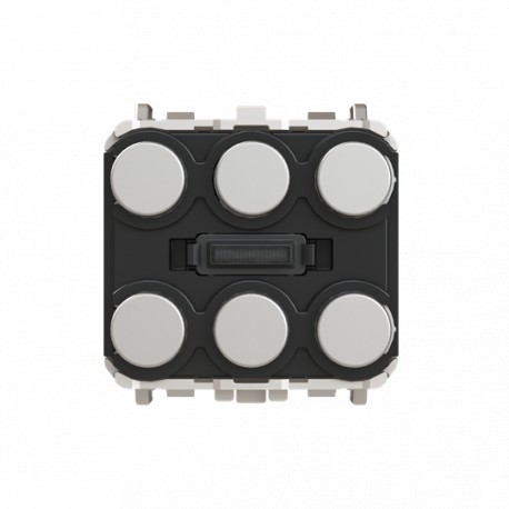 2CKA006118A0108 - 6129/98-509 NIESSEN 6129/98-509 Touch sensor 3/6gang with infrared