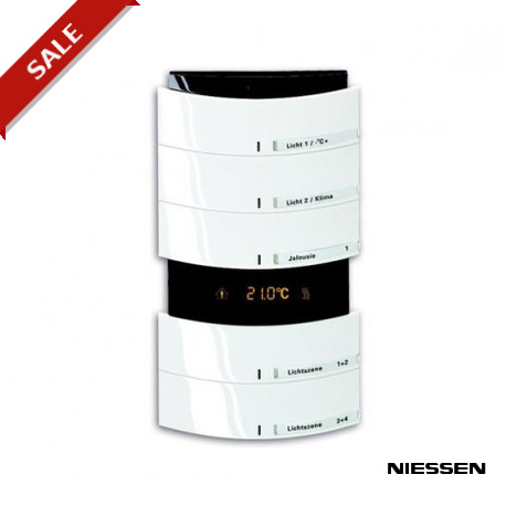 6320/58-24G-500 - 6320/58-24G-500 NIESSEN 6320/58-24G-500 Control element 5/10gang, MF/IR/RTC