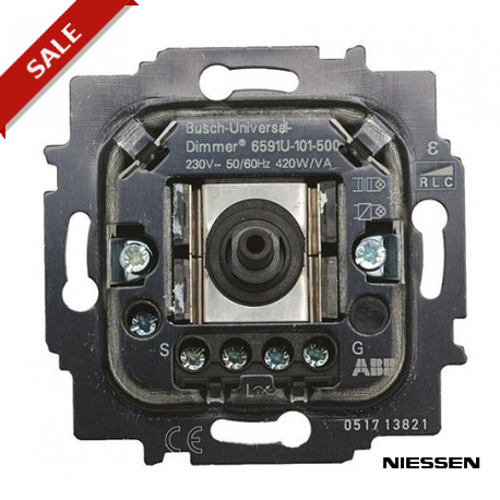 8164 - 8164 NIESSEN 8164 Relay Push Button and Dimmer