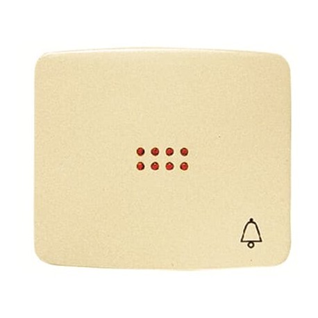 2CLA820430A1001 - 2CLA820430A1001 8204.3 BM NIESSEN 8204.3 BM Cover push button w/bell sym & indicator