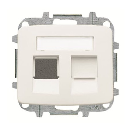 2CLA821820A1101 - 2CLA821820A1101 8218.2 BA NIESSEN 8218.2 BA Cover plate double data outlet