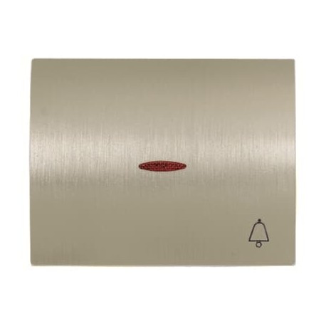 2CLA840430A1201 - 2CLA840430A1201 8404.3 AL NIESSEN 8404.3 AL Cover push button w/bell sym & indicator