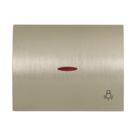 2CLA840440A1201 - 2CLA840440A1201 8404.4 AL NIESSEN 8404.4 AL Cover push button w/light sym & indic.