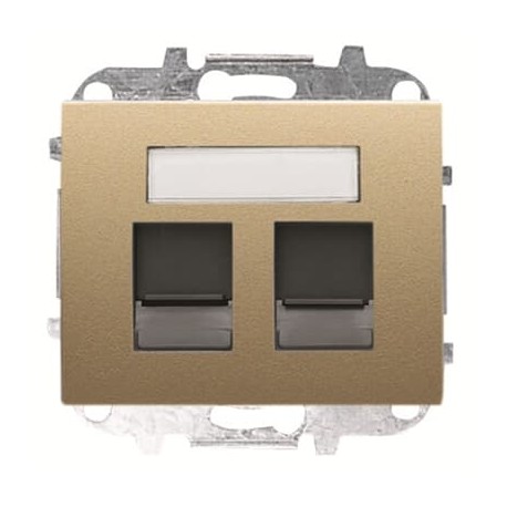 2CLA841820A1701 - 2CLA841820A1701 8418.2 AR NIESSEN 8418.2 AR Cover plate double data outlet