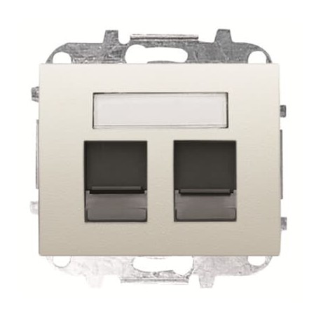 2CLA841820A1001 - 2CLA841820A1001 8418.2 BL NIESSEN Tapa 2 conector con persiana