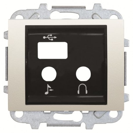 2CLA846830A1001 - 2CLA846830A1001 8468.3 BL NIESSEN Tapa entrada/salida Olas BL