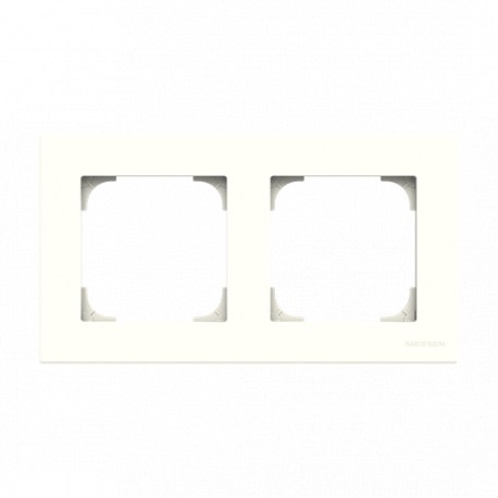 2CLA857200A1101 - 2CLA857200A1101 8572 BL NIESSEN 8572 BL Cover frame 2 gang