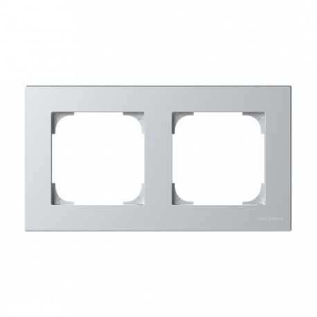 2CLA857200A1301 - 2CLA857200A1301 8572 PL NIESSEN 8572 PL Cover frame 2 gang