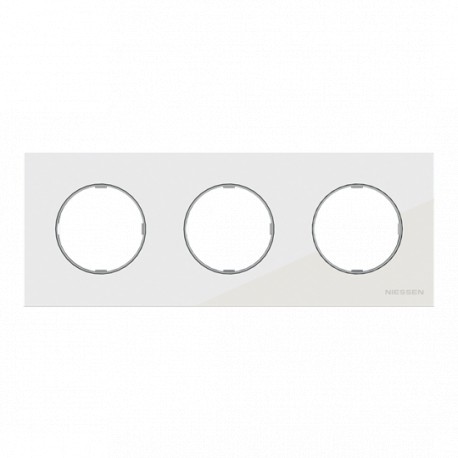 2CLA867300A3001 - 2CLA867300A3001 8673 CB NIESSEN 8673 CB Cover frame 3 gang