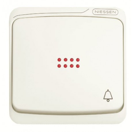 2CLA870430A1101 - 2CLA870430A1101 8704.3 BA NIESSEN Tecla pulsador timbre c/visor