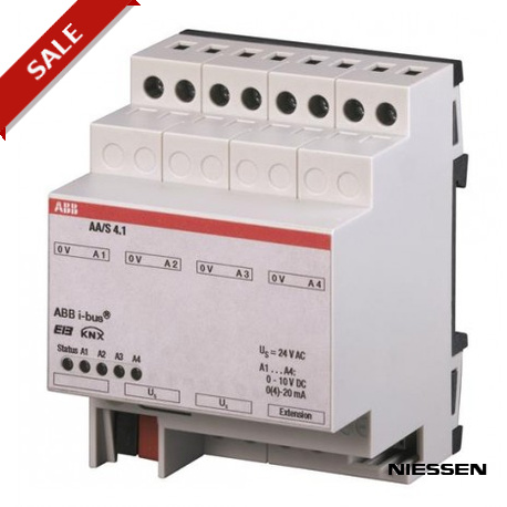 AA/S4.1 - AA/S4.1 NIESSEN AA/S 4.1 Analogue Actuator 4-fold, MDRC