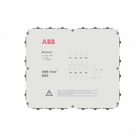 2CDG110106R0011 - 2CDG110106R0011 RC/A 8.2 NIESSEN Controlador de Habitación, Unidad Base para 8 Módulos, SM