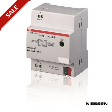 DG/S1.16.1 - DG/S1.16.1 DG/S 1.16.1 NIESSEN DG/S 1.16.1, DALI-Gateway, 1f, 16G, MDRC
