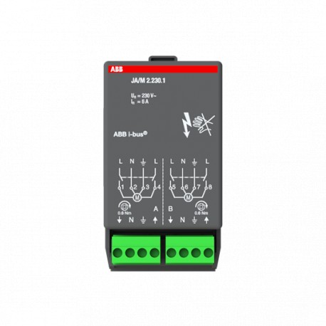 2CDG110003R0011 - 2CDG110003R0011 JA/M 2.230.1 NIESSEN ACTUADOR PERSIANAS 2 SALIDAS