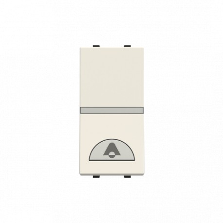 2CLA210401N1101 - 2CLA210400N1101 N2104 BL NIESSEN N2104 BL Push button w/bell symbol 1M