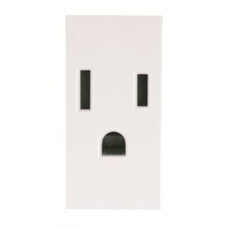 2CLA212800N1101 - 2CLA212800N1101 N2128 BL NIESSEN Base contacto 2P+T tipo nema BL