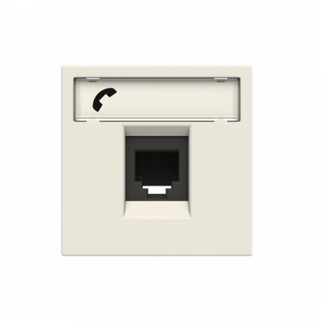 2CLA221760N1101 - 2CLA221760N1101 N2217.6 BL NIESSEN N2217.6 BL Telephone outlet RJ12 2M