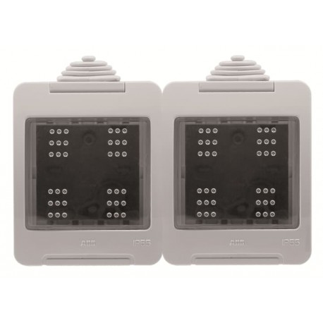 2CLA329200N1101 - 2CLA329200N1101 N3292 NIESSEN N3292 Surface box IP55 Zenit/Stylo 4M