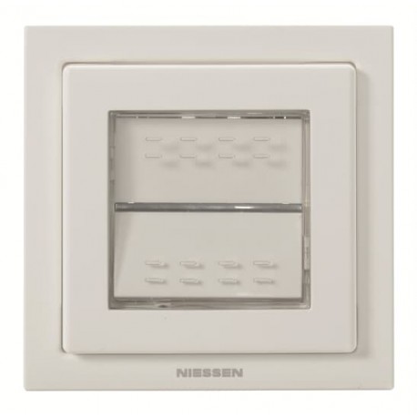 2CLA300400N1101 - 2CLA300400N1101 N3004 BL NIESSEN ZENIT IP55 FLUSH PUSH BL