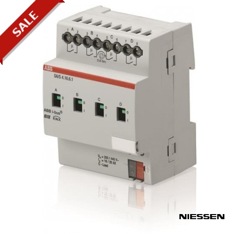 SA/S4.16.6.1 - SA/S4.16.6.1 SA/S 4.16.6.1 NIESSEN SA/S4.16.6.1 Switch Act, 4F 16-C, I-Det