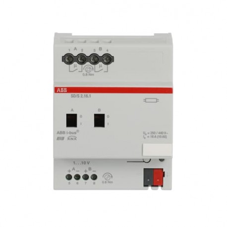 2CDG110079R0011 - 2CDG110079R0011 SD/S 2.16.1 NIESSEN SD/S2.16.1 Switch-/Dim Act, 2f, 16A,MDRC