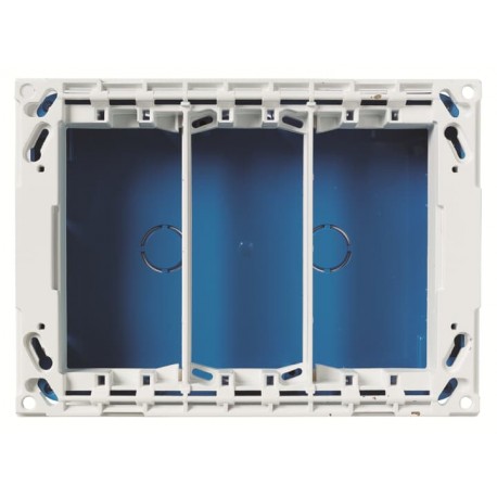 2CLA109300T1001 - 2CLA109300T1001 T1093 NIESSEN T1093 Flush mounted box + cover 3 columns