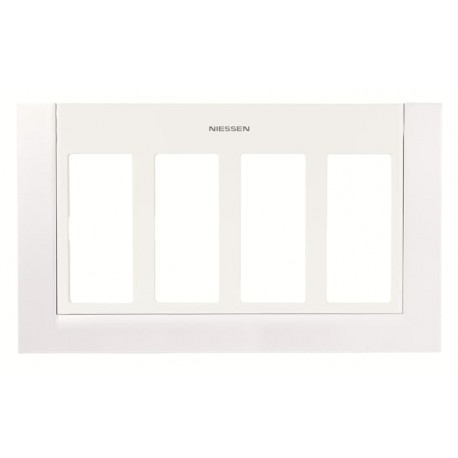 2CLA117400T1101 - 2CLA117400T1101 T1174 BL NIESSEN T1174 BL Cover plate box 4 columns