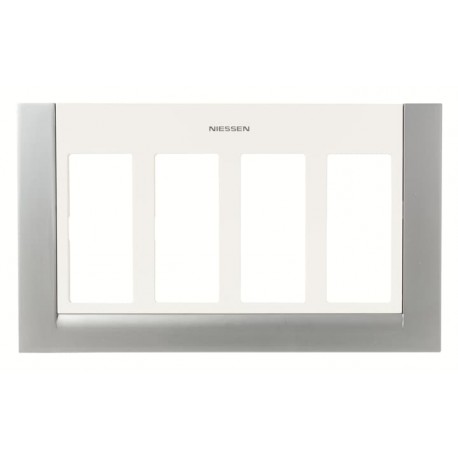 2CLA117400T1401 - 2CLA117400T1401 T1174 TT NIESSEN T1174 TT Cover plate box 4 columns