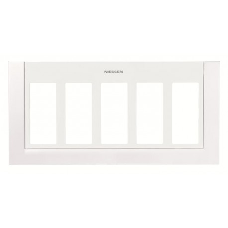2CLA117500T1101 - 2CLA117500T1101 T1175 BL NIESSEN T1175 BL Cover plate box 5 columns