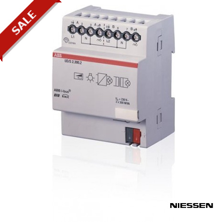 UD/S2.300.2 - UD/S2.300.2 UD/S 2.300.2 NIESSEN UD/S2.300.2 Univ. Dim Actuator 2F, 300VA