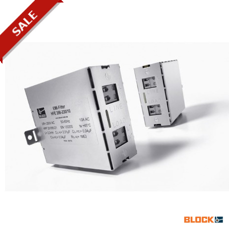 HFE 156-230/1 - HFE 156-230/1 BLOCK EMI Filter