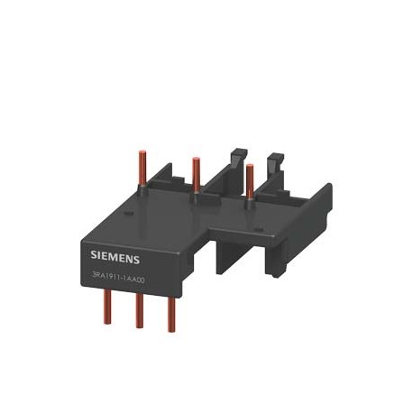 3RA1911-1A - 3RA1911-1A SIEMENS LINK MODULE (EL. A. MECH.) FOR 3RV1.11 A. 3RT1.1., 3RW3, PACKING 10 ITEMS
