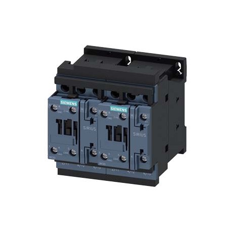 3RA2327-8XB30-1AK6 - 3RA2327-8XB30-1AK6 SIEMENS Reversing contactor assembly AC-3, 11 kW/400 V 110 V AC 50 Hz/120 V 60 Hz, 3-pole..