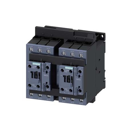 3RA2338-8XB30-1NB3 - 3RA2338-8XB30-1NB3 SIEMENS Reversing contactor assembly AC-3, 37 kW/400 V, AC/DC 20-33V 3-pole, Size S2 scre..