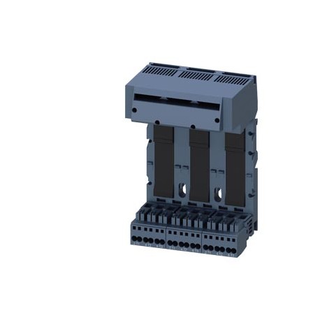 3RA6823-0AC - 3RA6823-0AC SIEMENS Triple extension block Connection main circuit: Spring-type terminal 3 slots for compact..