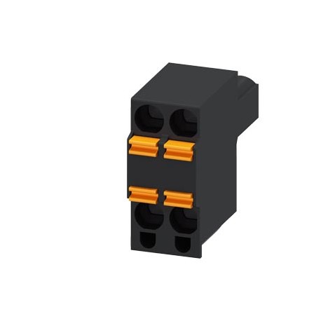 3RF2900-2TB88 - 3RF2900-2TB88 SIEMENS control connector for 3RF20/21/22/23/24 spring-loaded connection system two clamping p..